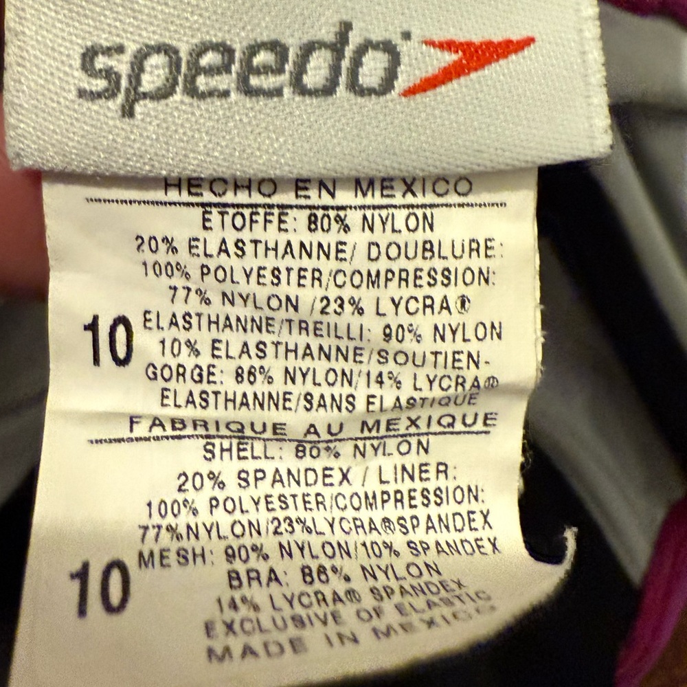 Speedo Ruched One Piece Swimsuit - Picture 5 of 5